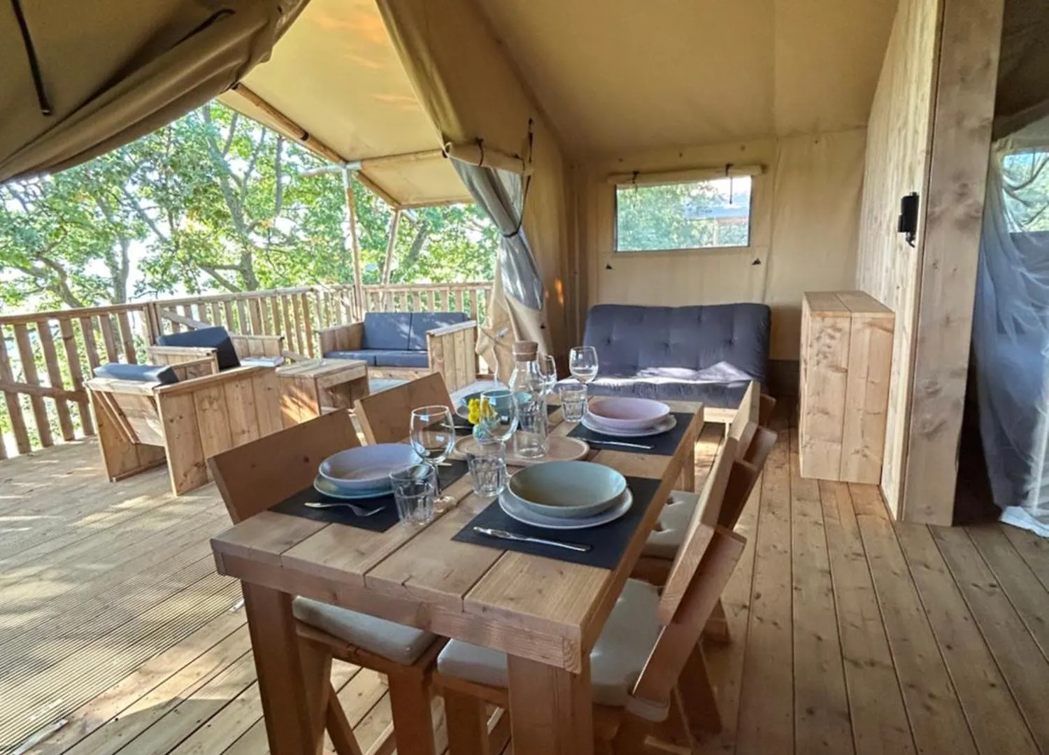 Glamping Podere Angiotto Lodge Quercia Magliano in Toscana